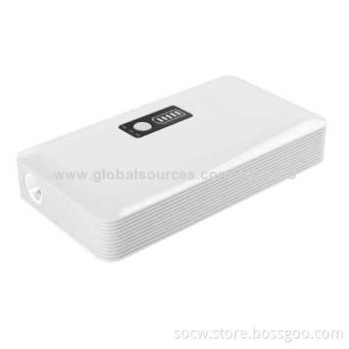 High Power Bank Car Jump Starter with 20,000mAh & Replacement with Phones and Laptops